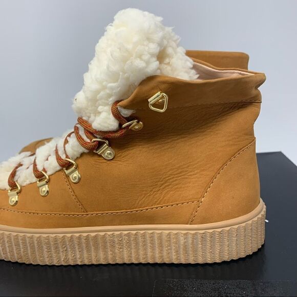 Aqua Shearling Bootie - Picture 4 of 8